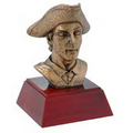 Patriot/Minuteman, Antique Gold, Resin Sculpture - 4"